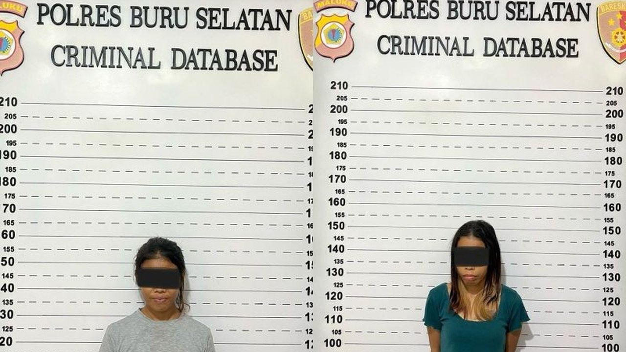 Polres Buru Selatan menangkap dua wanita yang menganiaya anak di bawah umur karena masalah percintaan,  kasus ini viral setelah video penganiayaan beredar di media sosial.