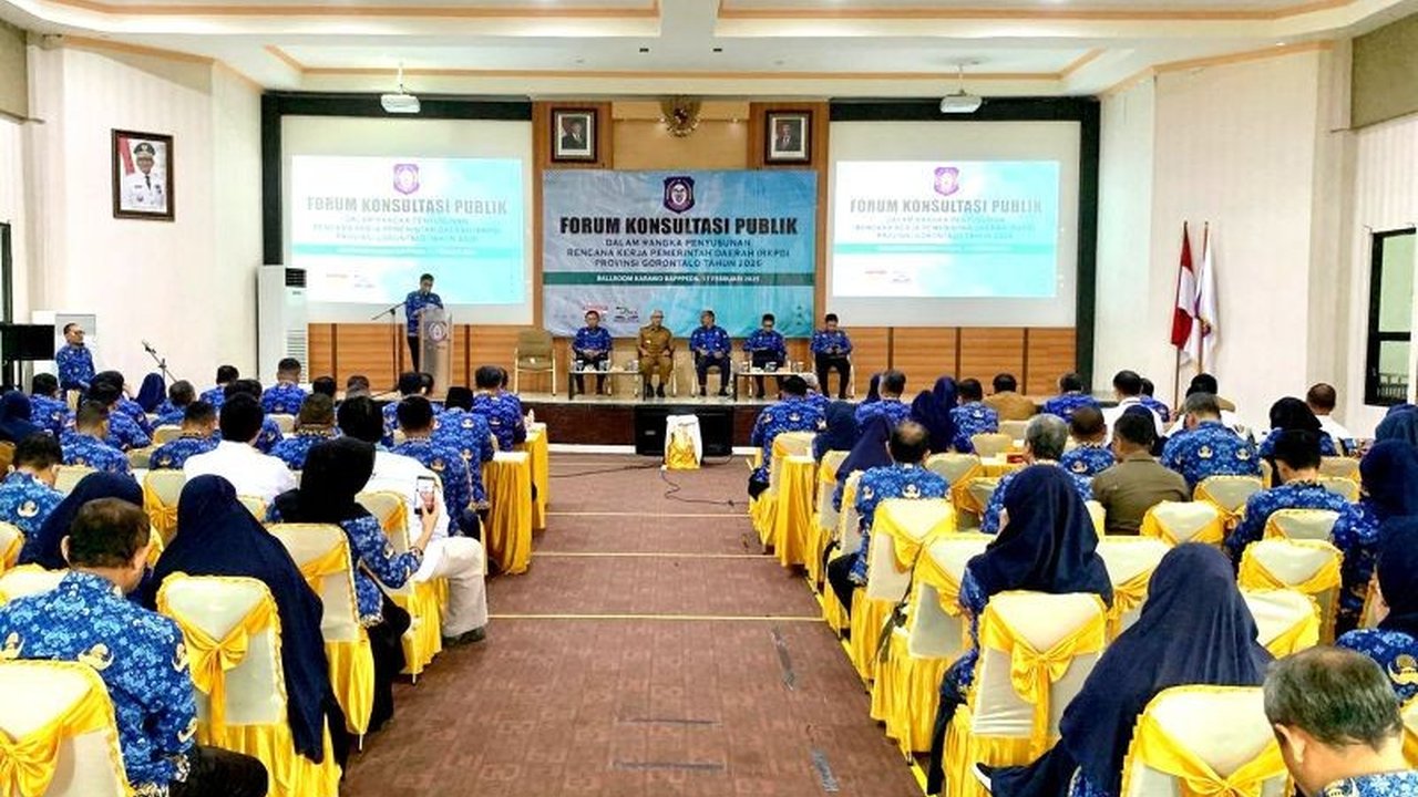 Pj Gubernur Gorontalo Tekankan Pentingnya Sinergi Perencanaan Pembangunan di RKPD 2026