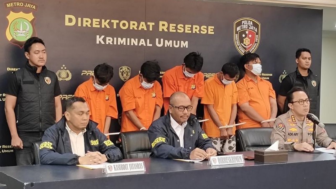 Lima Pelaku Pembunuhan Nenek di Bekasi Ditangkap