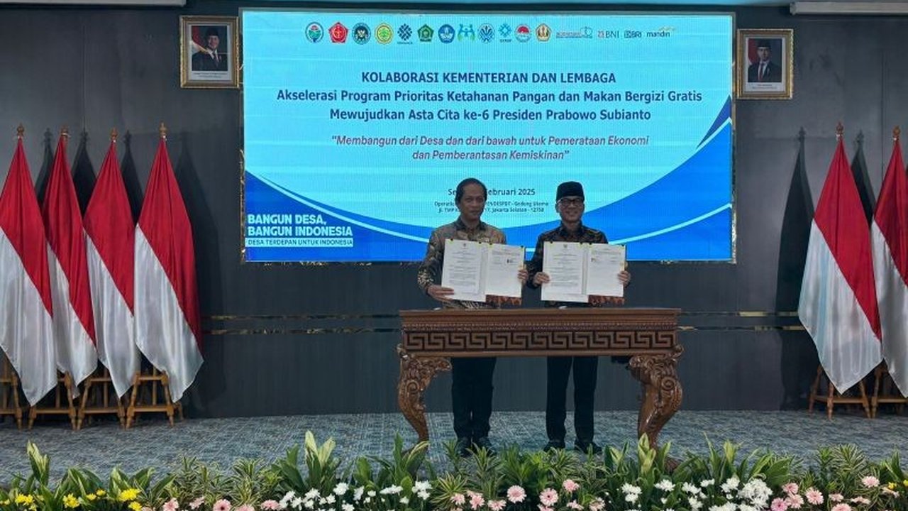 Kementerian Lingkungan Hidup (KLH) dan Kementerian Desa Pembangunan Daerah Tertinggal (Kemendes PDT) berkolaborasi melalui Nota Kesepahaman untuk menciptakan desa mandiri dan berkelanjutan dengan fokus pada ekonomi sirkular dan program Kampung Iklim.