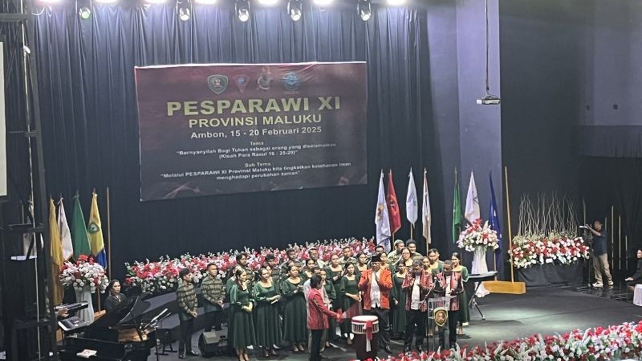 Penjabat Gubernur Maluku, Sadli, menyatakan Pesparawi XI di Ambon sebagai ajang mempererat persaudaraan dan toleransi antar-umat beragama di Maluku, diikuti 1700 peserta dari 9 kabupaten/kota.