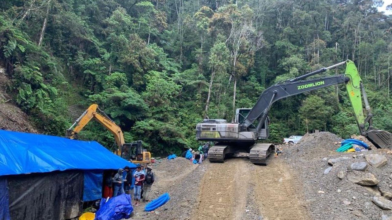 Polda Papua Barat berhasil mengamankan 22 penambang emas ilegal di Manokwari dan Pegunungan Arfak, Papua Barat,  selama Operasi Peti Mansinam 2024, dengan barang bukti berupa ekskavator dan alat berat lainnya.