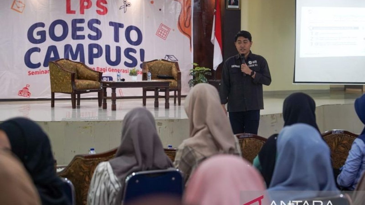 Lembaga Penjamin Simpanan (LPS) memberikan edukasi inklusi keuangan kepada 150 mahasiswa Fakultas Ekonomi dan Bisnis Islam IAIN Kendari untuk meningkatkan literasi dan menjadikan mereka agen penyebar informasi keuangan.