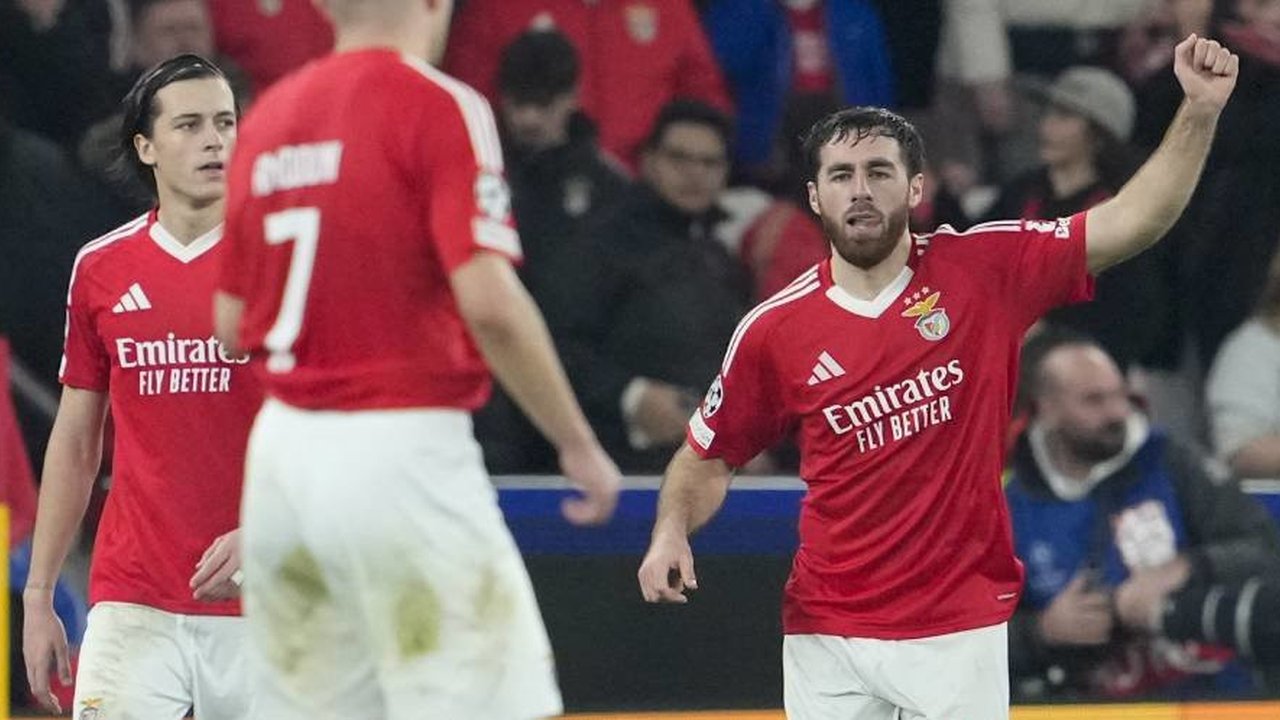 Benfica Lolos ke 16 Besar Liga Champions Usai Bermain Imbang dengan Monaco