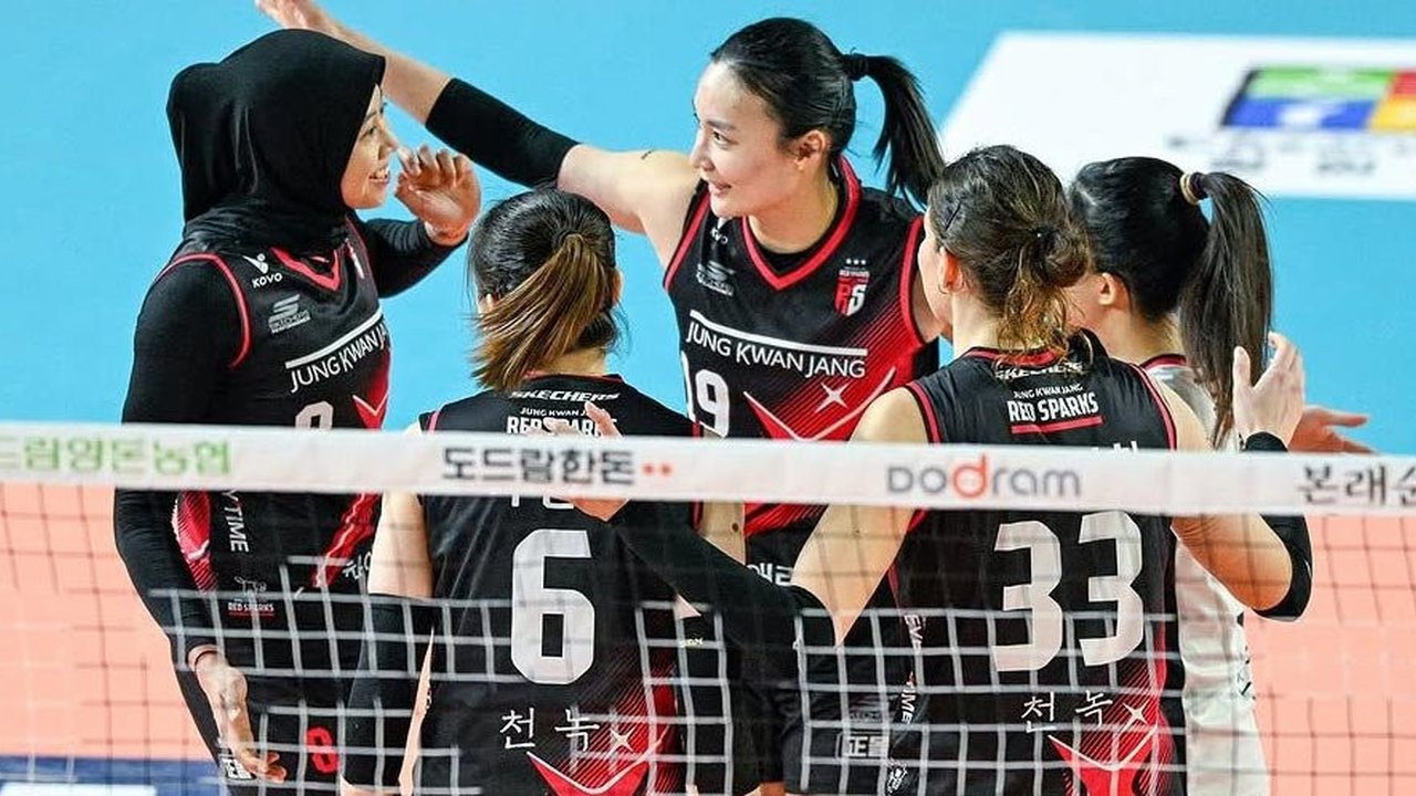 Hasil Korean V League 2024/2025: Bapuk, Red Sparks Keok Dihajar AI Peppers