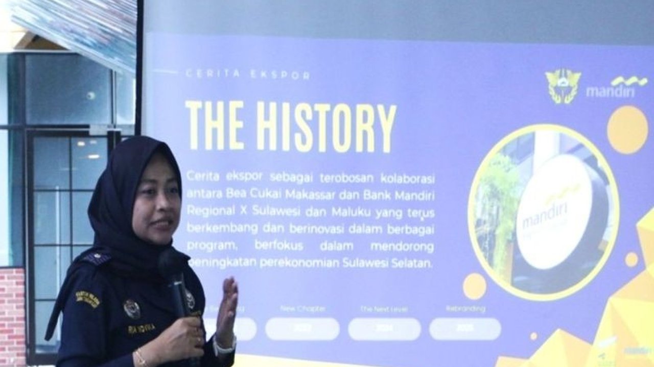 Bea Cukai Makassar dan Bank Mandiri berkolaborasi melalui program ICP For New Exporter 2025 untuk membantu UMKM Sulawesi Selatan menembus pasar ekspor internasional.