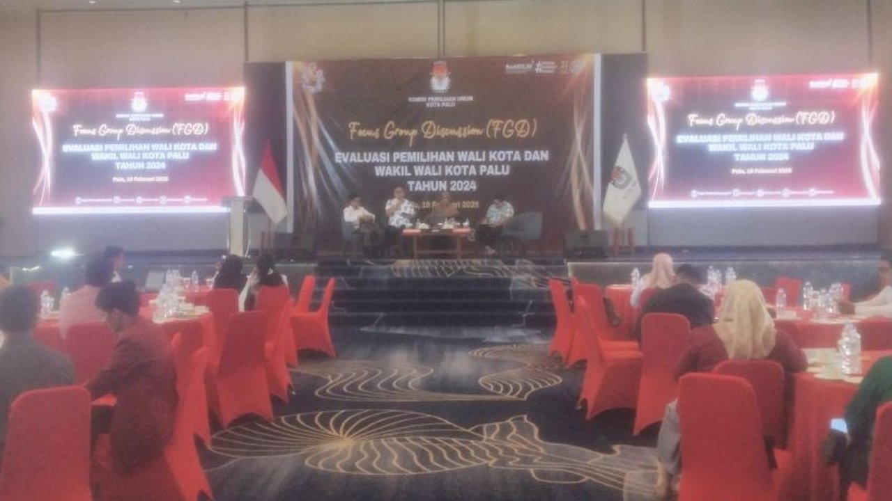 KPU Palu Evaluasi Pilkada Serentak 2024:  Peran Pemuda dan Efisiensi Anggaran Jadi Sorotan