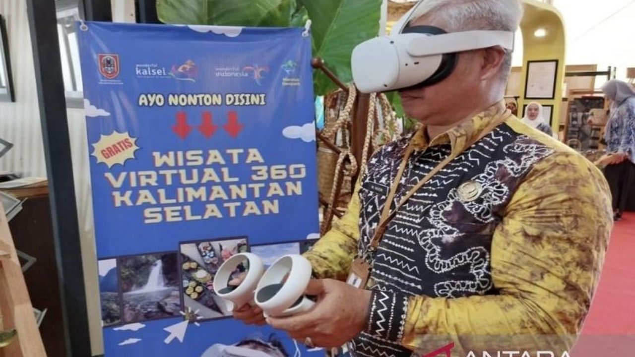 Pemerintah Provinsi Kalimantan Selatan (Kalsel) meluncurkan inovasi teknologi Virtual Reality (VR) Meta di Bandara Syamsudin Noor untuk menarik minat wisatawan domestik dan mancanegara dengan menampilkan berbagai destinasi wisata unggulan.