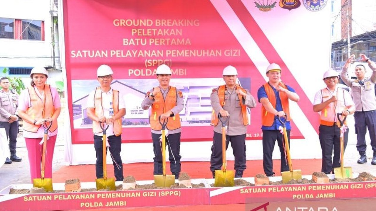 Polda Jambi membangun dapur sehat senilai Rp2,4 miliar untuk mendukung program Makan Bergizi Gratis bagi 3.500 anak sekolah, selaras dengan cita-cita peningkatan kualitas hidup dan kesehatan masyarakat.