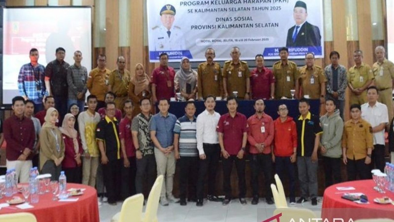 Rakor PKH Kalsel: Perkuat Sinergi, Tekan Angka Kemiskinan