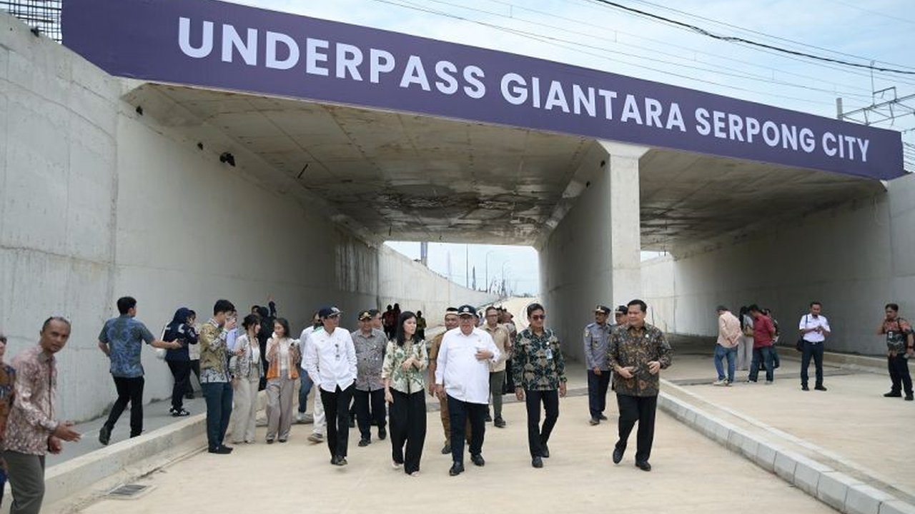 Direktur Jenderal Perkeretaapian mengapresiasi pembangunan underpass Giantara Serpong City yang meningkatkan aksesibilitas warga dan menjadi contoh pengembangan kawasan berbasis TOD dan POD.