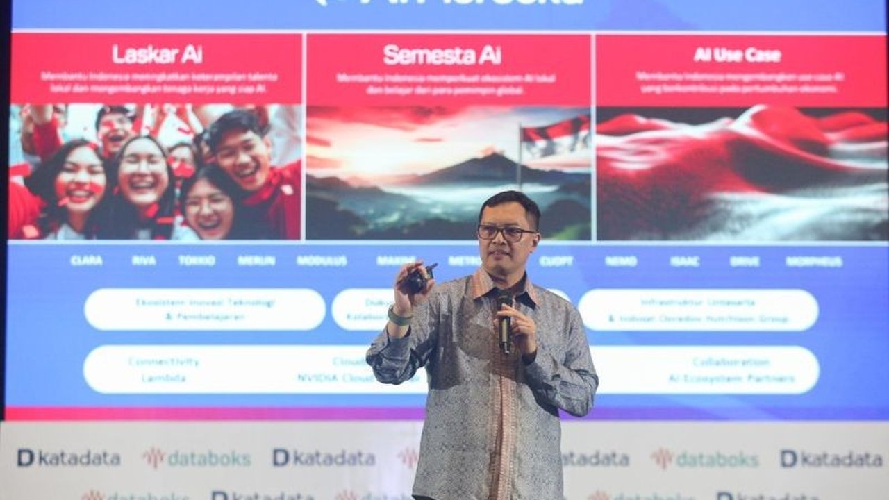 Indosat, melalui Lintasarta, luncurkan Gerakan AI Merdeka untuk mempercepat adopsi dan pengembangan teknologi kecerdasan buatan di Indonesia serta mendukung visi Indonesia Emas 2045.