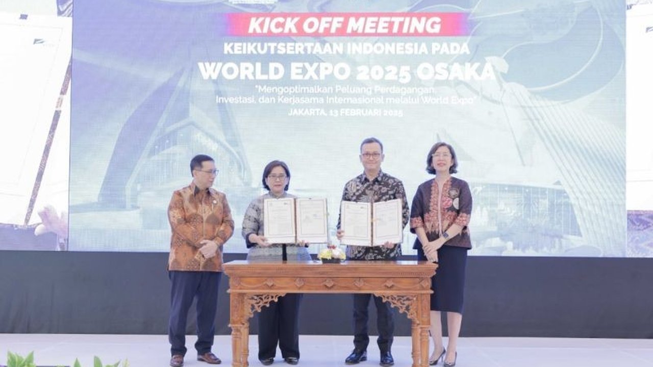 Indonesia Bidik Ekspor dan Investasi di World Expo 2025 Osaka