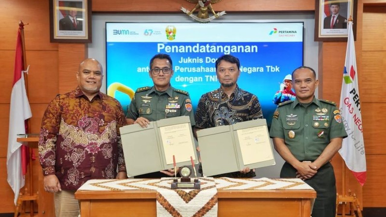 PT Perusahaan Gas Negara (PGN) berkolaborasi dengan TNI AD untuk meningkatkan keamanan infrastruktur gas bumi nasional, menjamin distribusi yang aman dan andal demi ketahanan energi.