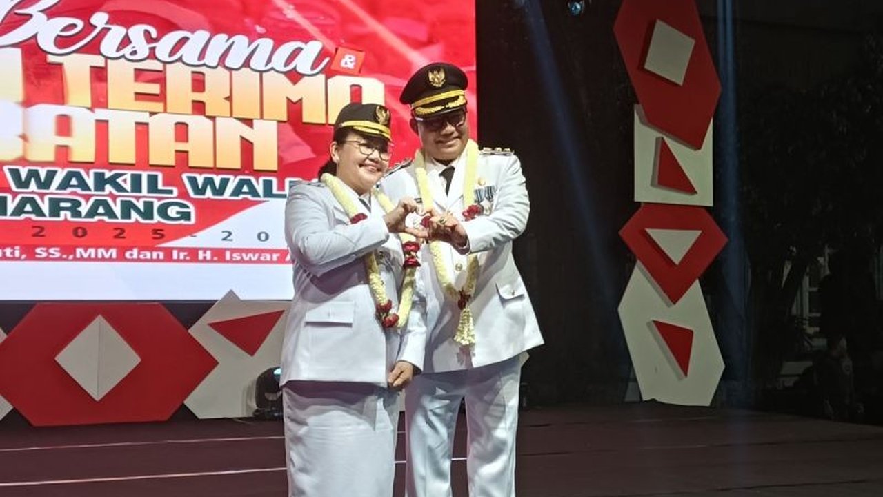 Wali Kota Semarang Agustina Wilujeng Pramestuti memberikan apresiasi tinggi pada capaian kepemimpinan pendahulunya, Hendrar Prihadi dan Hevearita Gunaryanti, dalam membangun Kota Semarang.