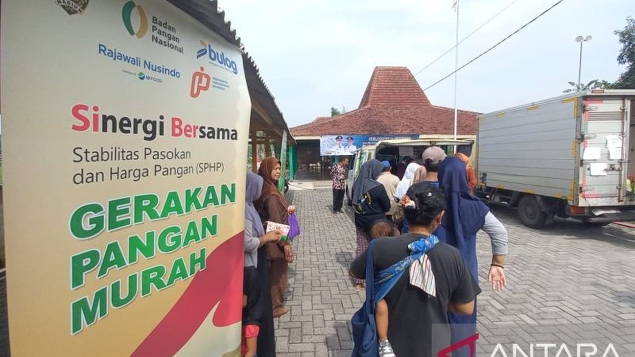 Pemerintah Kabupaten Madiun gencar menggelar Gerakan Pasar Murah (GPM) untuk menekan inflasi dan membantu masyarakat menghadapi Ramadhan dan Idul Fitri dengan menyediakan sembako murah.