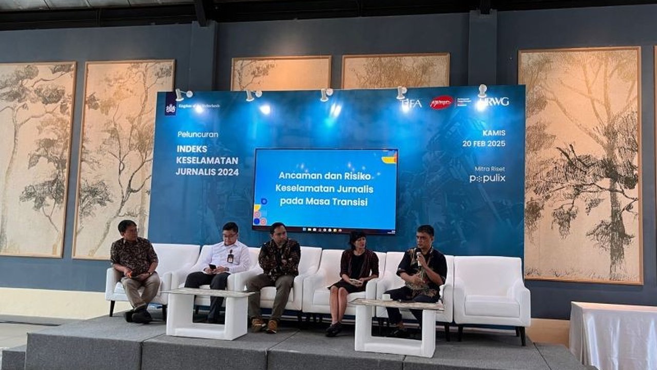 Meskipun Indeks Keselamatan Jurnalis 2024 meningkat menjadi 60,5, ancaman terhadap jurnalis seperti kriminalisasi dan sensor masih menjadi perhatian serius.