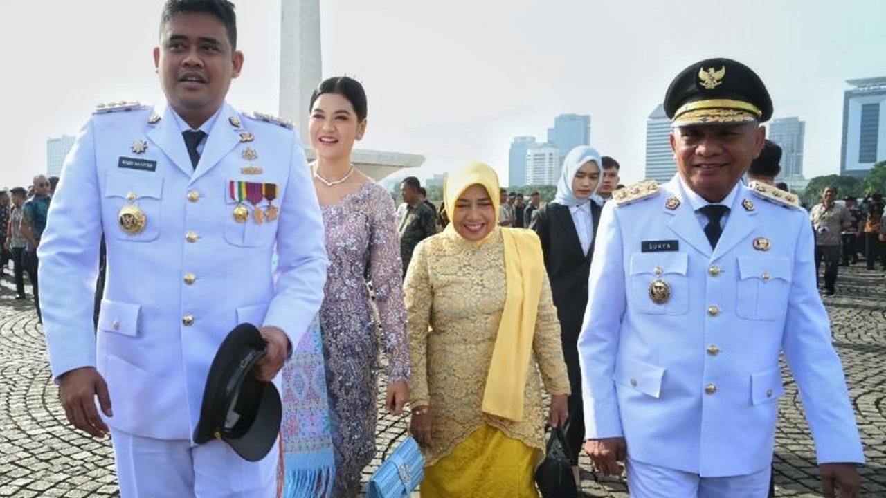 Bobby Nasution-Surya Dilantik, Minta Doa Rakyat Sumut untuk Kemajuan Provinsi