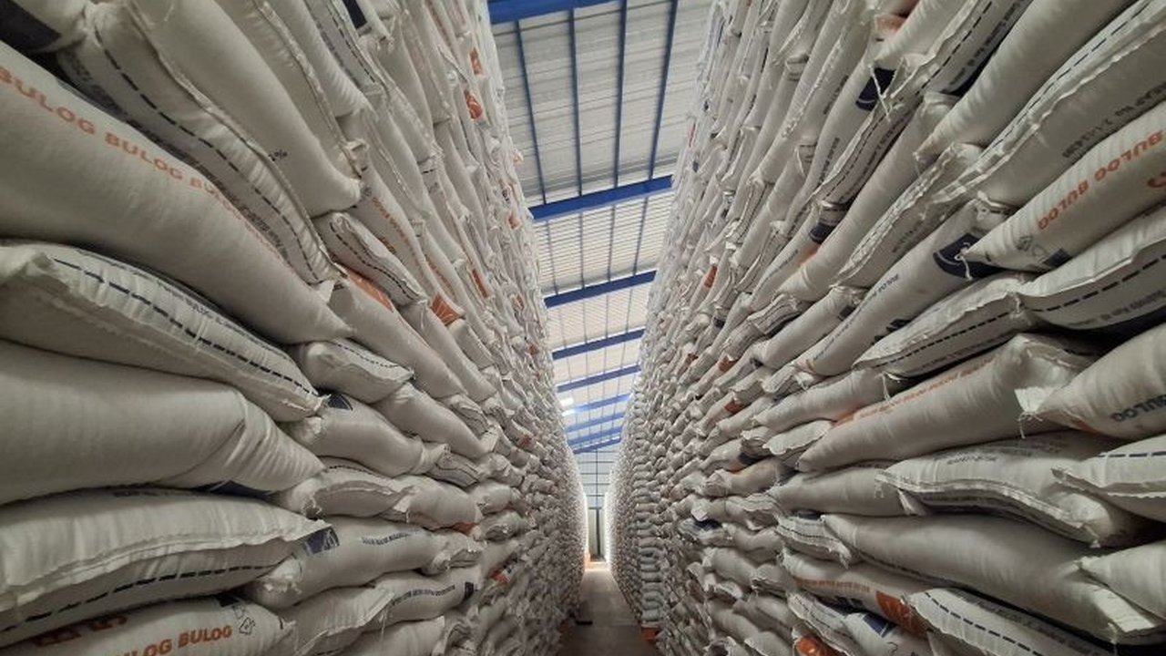 Provinsi Lampung surplus beras hingga 766.536 ton di awal tahun 2025, dengan harga beras relatif stabil dan upaya pemerintah menjaga produktivitas pertanian.