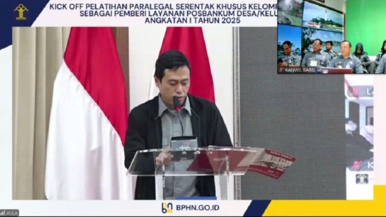 Kemenkum Babel berkolaborasi dengan BPHN meningkatkan kompetensi 58 paralegal dari kelompok Kadarkum di Kepulauan Babel untuk pemerataan akses keadilan.