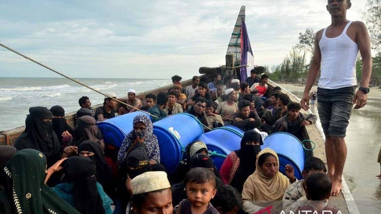 15 Imigran Rohingya Kabur dari Penampungan di Aceh Timur