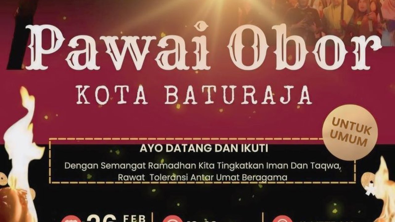 MWC Nahdlatul Ulama Kabupaten Ogan Komering Ulu (OKU) mengajak masyarakat meramaikan pawai obor 10.000 lilin dan Gebyar Sholawat Jilid II pada 26 Februari 2025 untuk menyambut Ramadhan 1446 H.