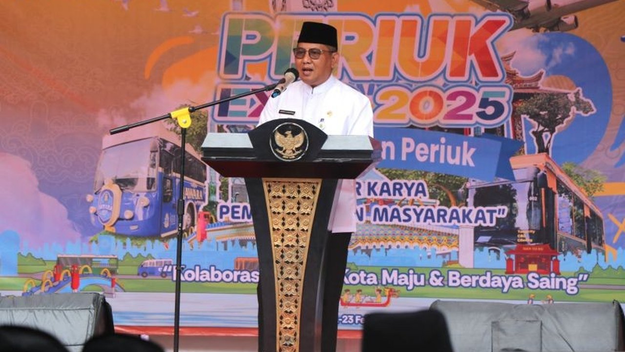 Sekretaris Daerah Kota Tangerang mengapresiasi Periuk Expo 2025 sebagai wadah bagi warga untuk menampilkan potensi lokal dan menikmati berbagai program dalam rangka HUT ke-32 Kota Tangerang.