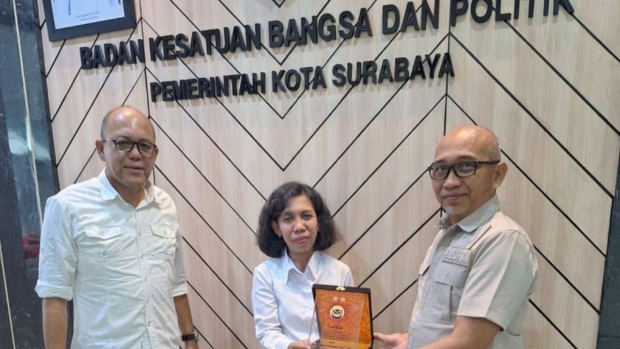 Bakesbangpol Surabaya Raih Apresiasi Densus 88 Atas Pencegahan Radikalisme
