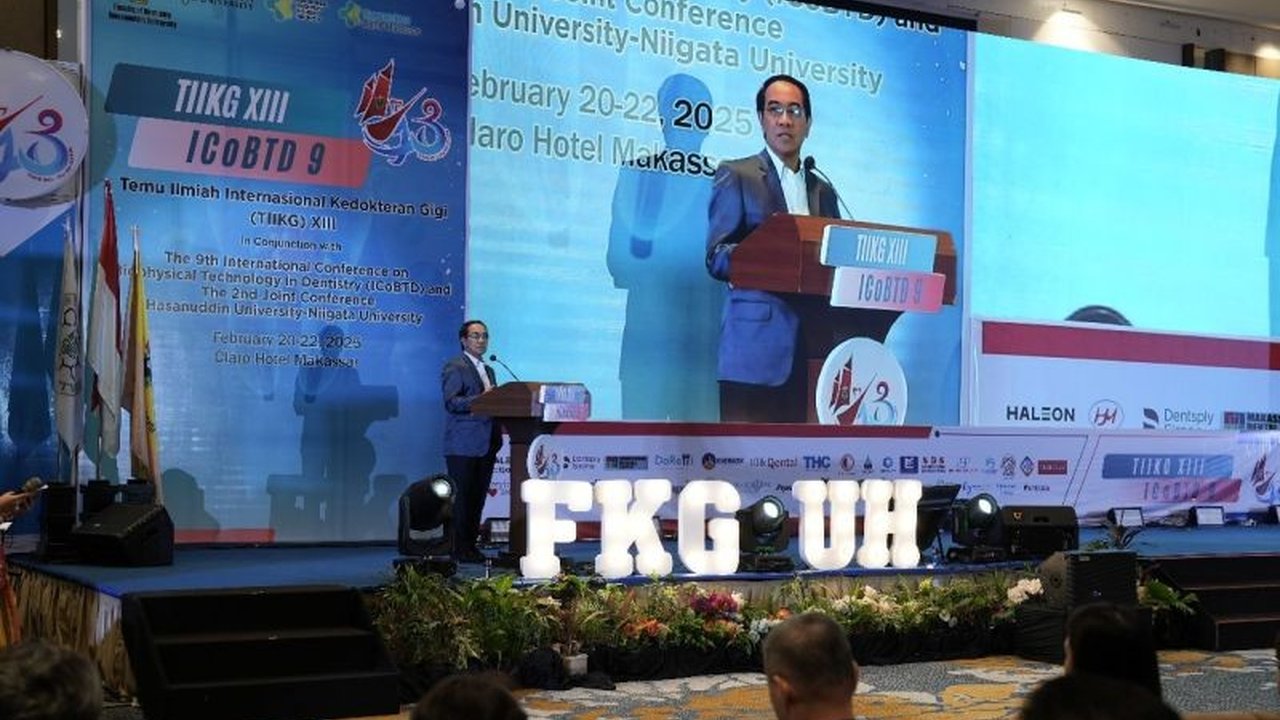 Temu Ilmiah Internasional Kedokteran Gigi ke-13 di Unhas menghadirkan pakar dari delapan negara, mendorong kolaborasi dan inovasi dalam teknologi kedokteran gigi.