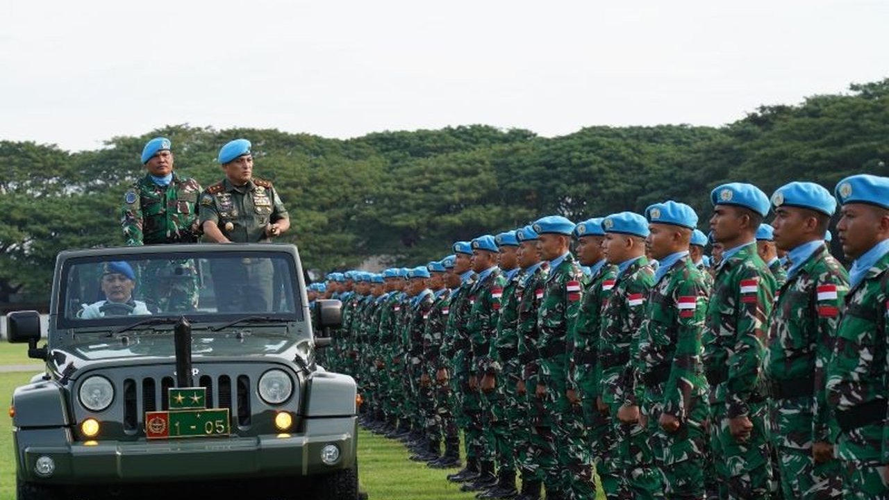 Pangdam Iskandar Muda melepas 467 prajurit Yonif 114/SM untuk misi perdamaian PBB di Lebanon setelah menjalani pelatihan intensif.