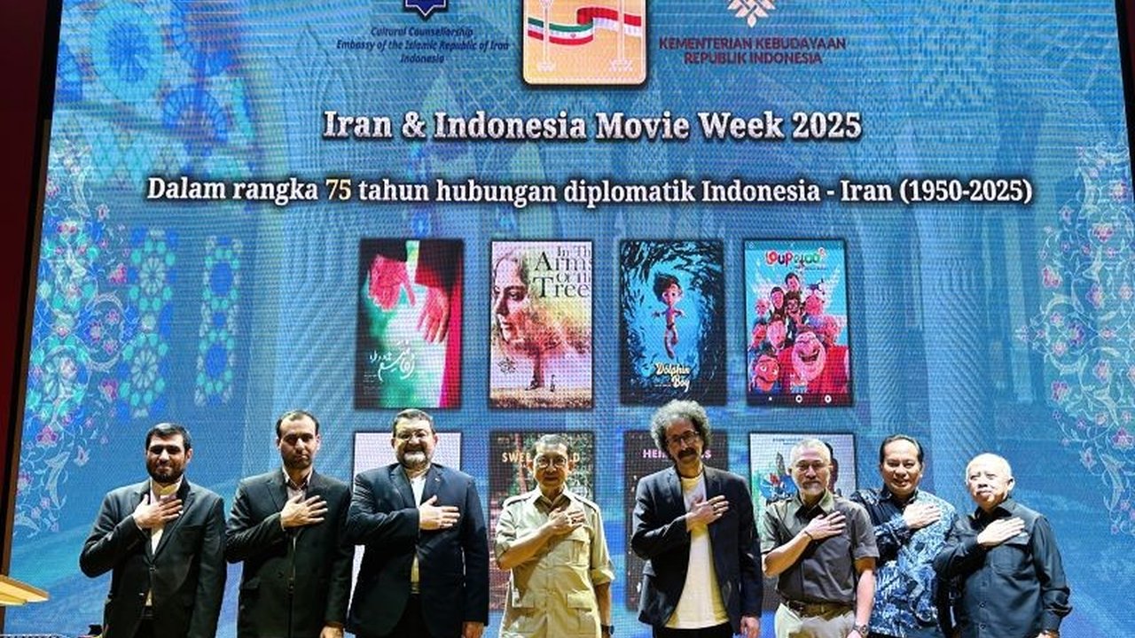 Festival film Iran & Indonesia Movie Week 2025 resmi dibuka, bertujuan memperkecil kesenjangan perfilman dan memperkuat kerja sama budaya kedua negara melalui pertukaran film.