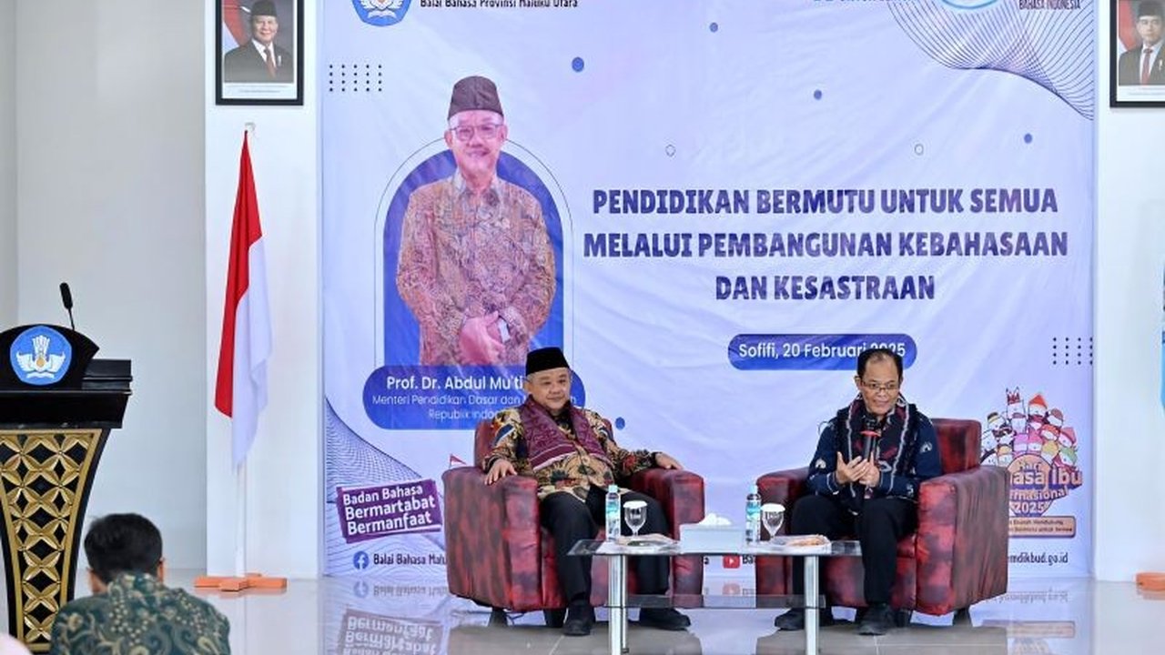 Menteri Abdul Mu'ti Dorong Pelestarian Bahasa Daerah: Kunci Identitas dan Kualitas Pendidikan