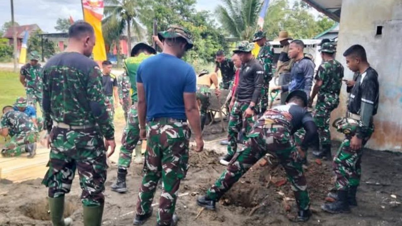 Kodim Pasangkayu Bangun Tiga Sumur Bor, Solusi Air Bersih Warga Desa Benggaulu