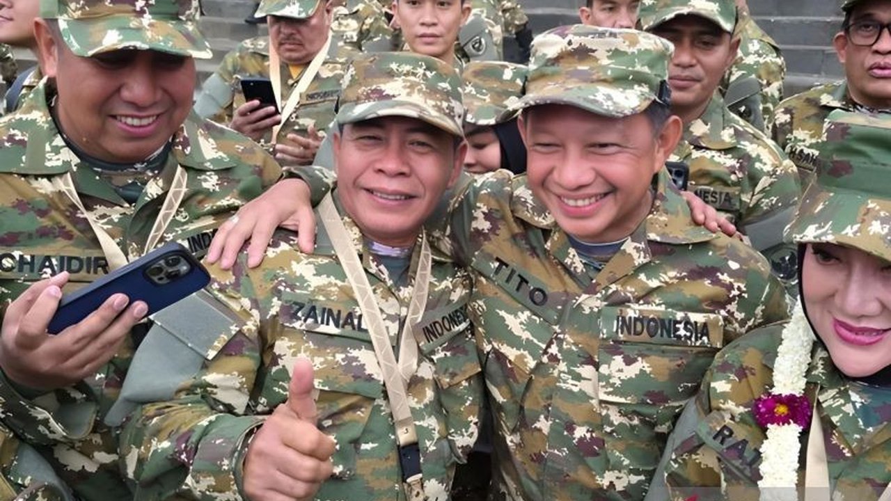 Gubernur Kaltara, Zainal A. Paliwang, mengikuti retret di Akmil Magelang untuk meningkatkan kepemimpinan dan integritas dalam mengelola APBD senilai Rp1.300 triliun.