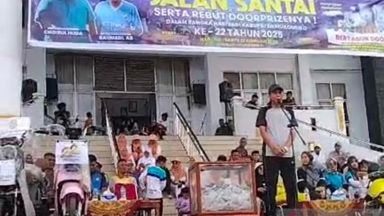 Ribuan Warga Mukomuko Ikuti Jalan Santai Meriahkan Hari Jadi ke-22