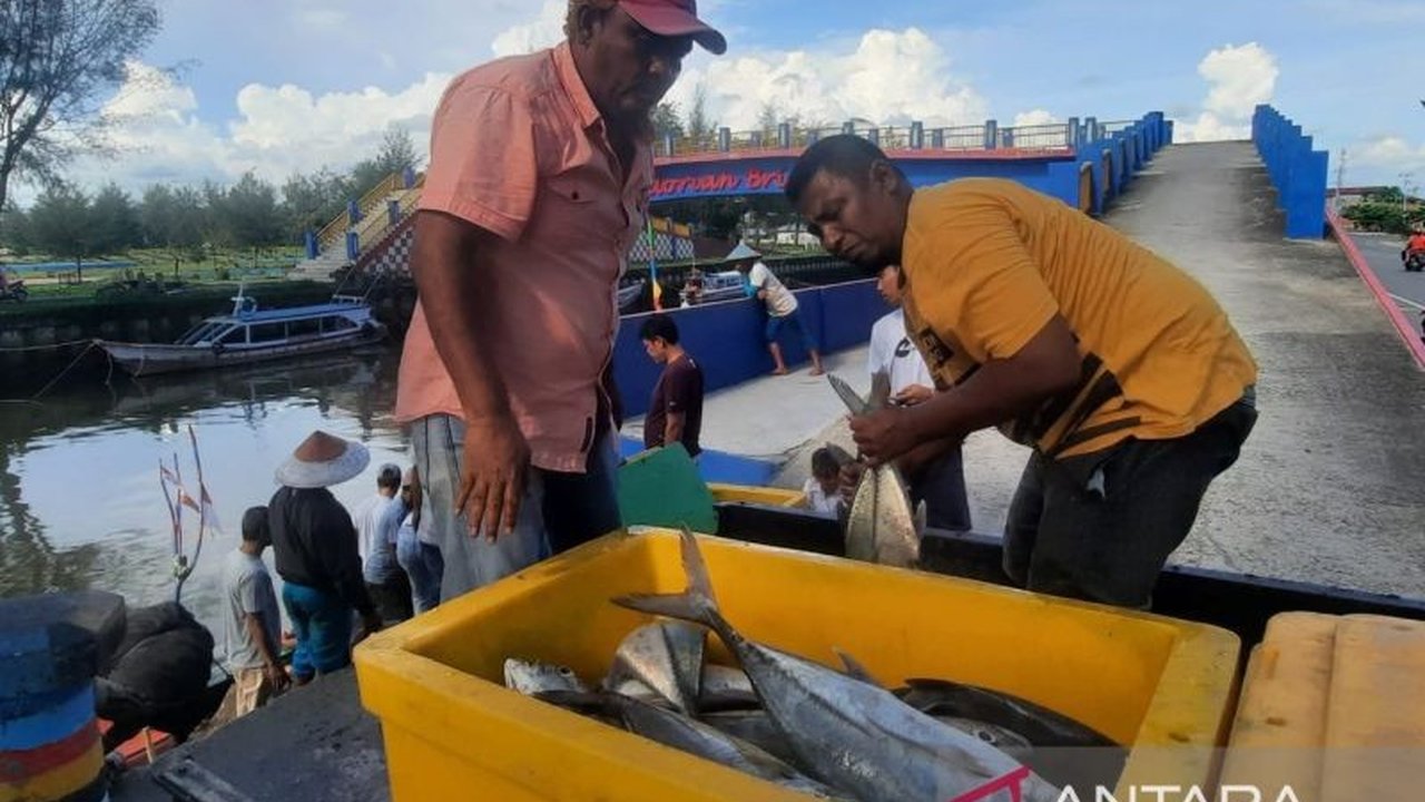 Produksi Ikan Tangkap Pariaman Meningkat 76 Ton di 2024