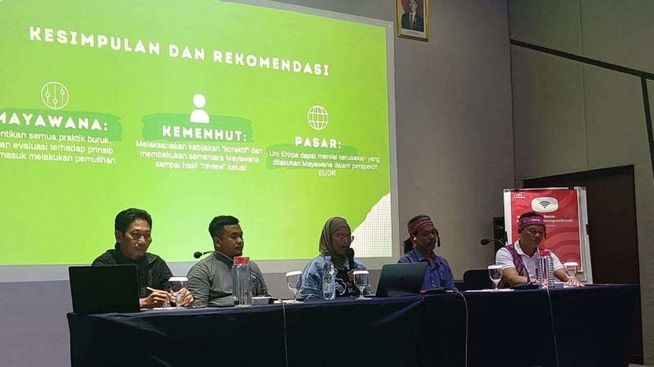 Koalisi masyarakat sipil mengungkapkan deforestasi lahan PT Mayawana Persada mencapai 4.633 hektare di Kalimantan Barat, merusak lingkungan dan mengancam masyarakat adat.