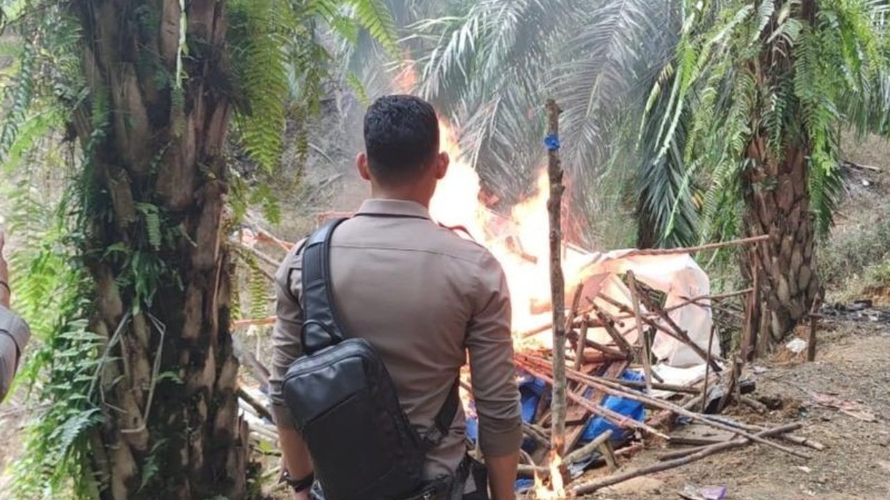 Polres Bungo Tertibkan Tambang Emas Ilegal, 11 Lubang PETI Dimusnahkan