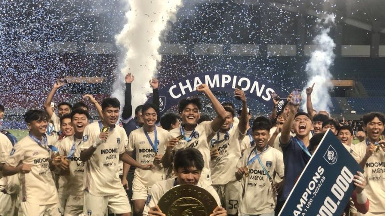 Persita Tangerang U-20 keluar sebagai juara Elite Pro Academy (EPA) U-20 setelah menaklukkan Dewa United U-20 lewat adu penalti menegangkan dengan skor 4-3 di Stadion Patriot Candrabhaga.
