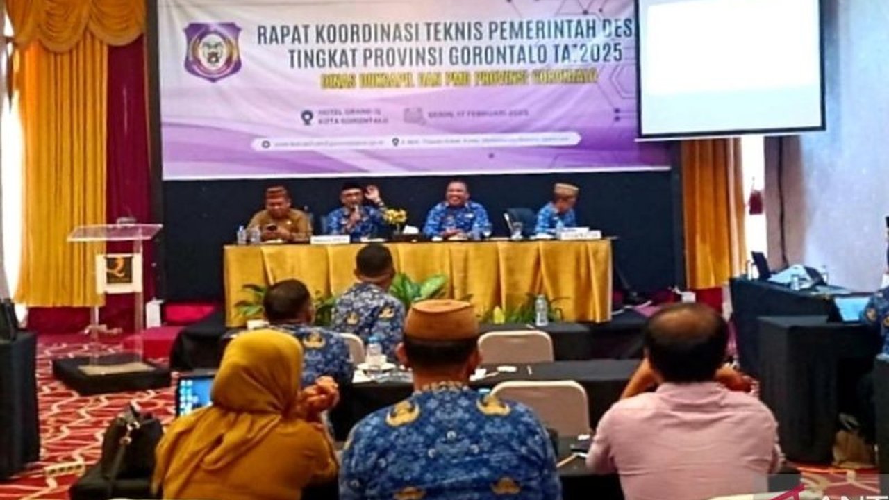 Pemprov Gorontalo Perkuat Pengawasan dan Pembinaan Desa untuk Pembangunan Berkelanjutan