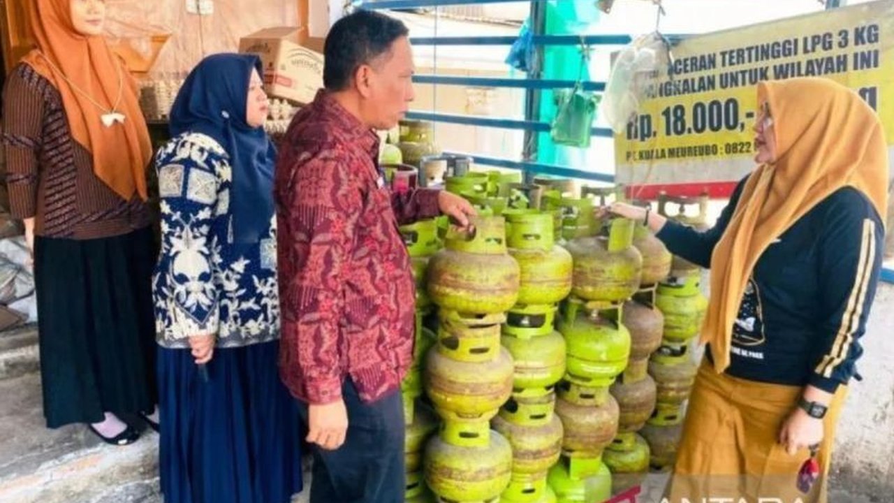 Aceh Barat Terima Alokasi 5.989 Tabung Gas LPG 3 Kg per Bulan di 2025