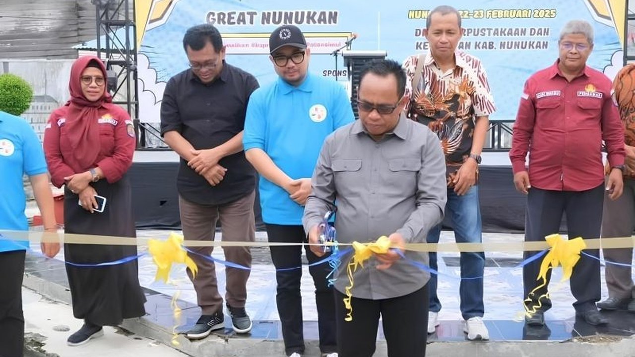 Gelar Kreativitas Nunukan (GREAT) 2025, wadah bagi anak muda dan UMKM di Nunukan untuk berkreasi dan berinovasi, resmi dibuka, mendorong pertumbuhan ekonomi daerah.