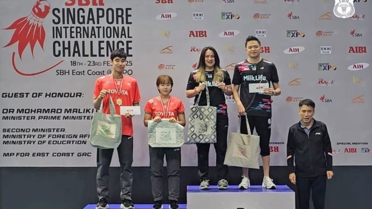 Indonesia Juarai Singapore Challenge 2025 dengan Empat Gelar Juara