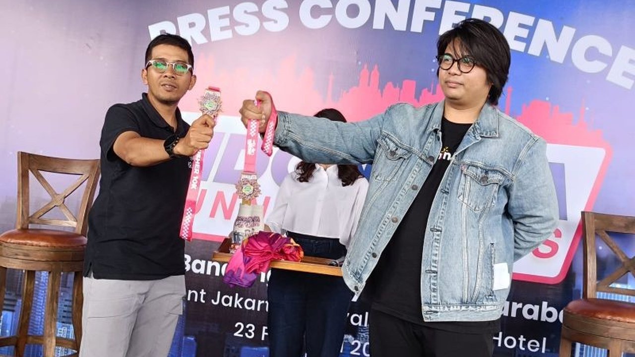 Indonesia Running Series 2025 siap digelar di Jakarta, Bandung, Yogyakarta, dan Surabaya dengan total hadiah Rp800 juta dan target 30.000 peserta!