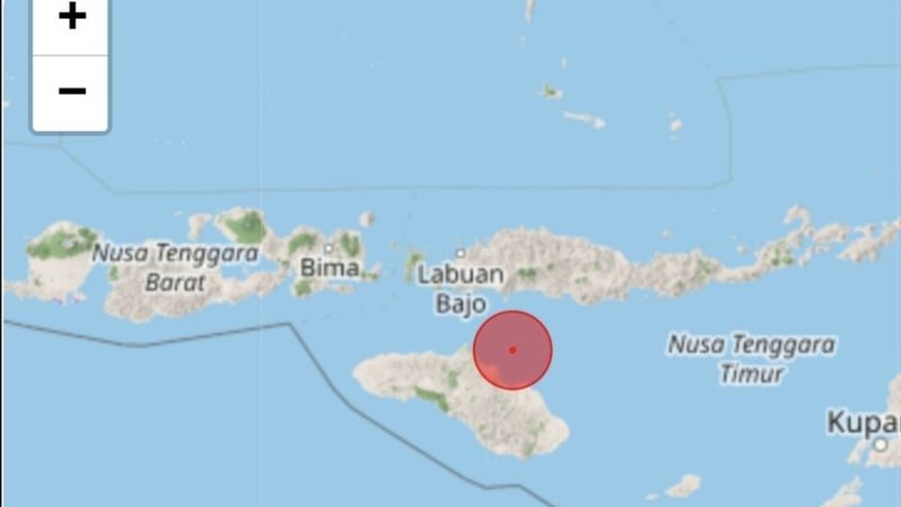 Gempa berkekuatan magnitudo 5,3 mengguncang Waingapu, NTT, Senin dini hari, BMKG memastikan gempa tersebut tidak berpotensi tsunami.
