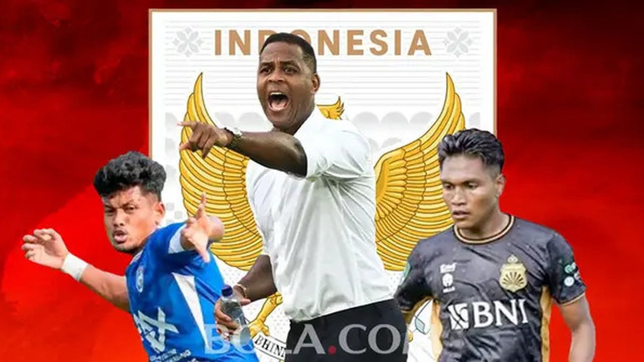 Timnas Indonesia - Ilham Fathoni, Patrick Kluivert, Frengky Missa (Bola.com/Adreanus Titus)