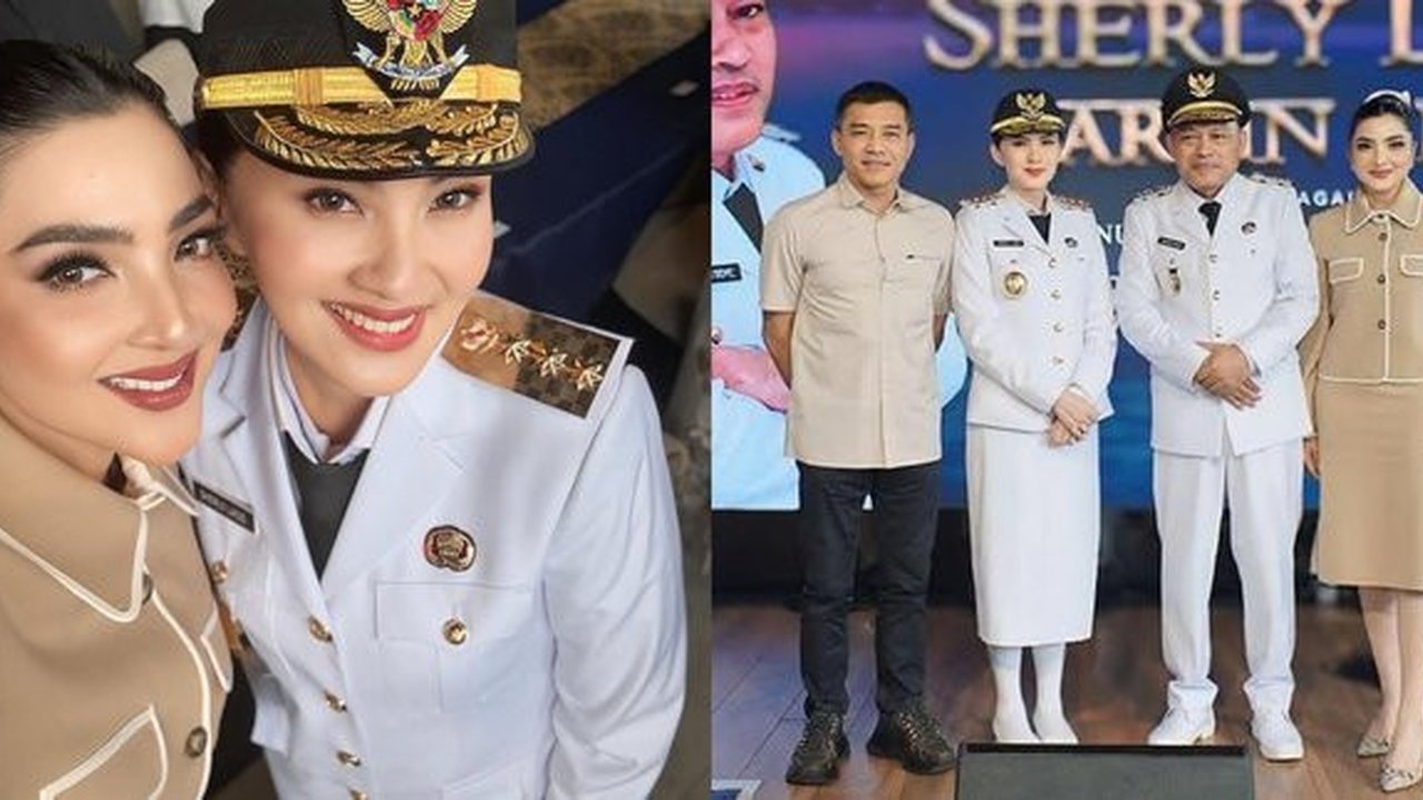 Potret Ashanty Hadiri Syukuran Pelantikan Sherly Tjoana Laos Sebagai Gubernur Maluku Utara, Tampil Cantik Serba Coklat