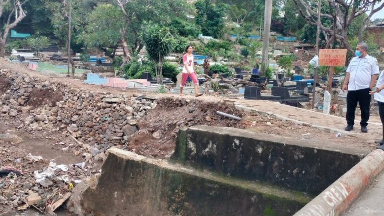 Pemkot Bandarlampung Perbaiki Talud Jebol Pascabanjir, 30.850 Jiwa Terdampak