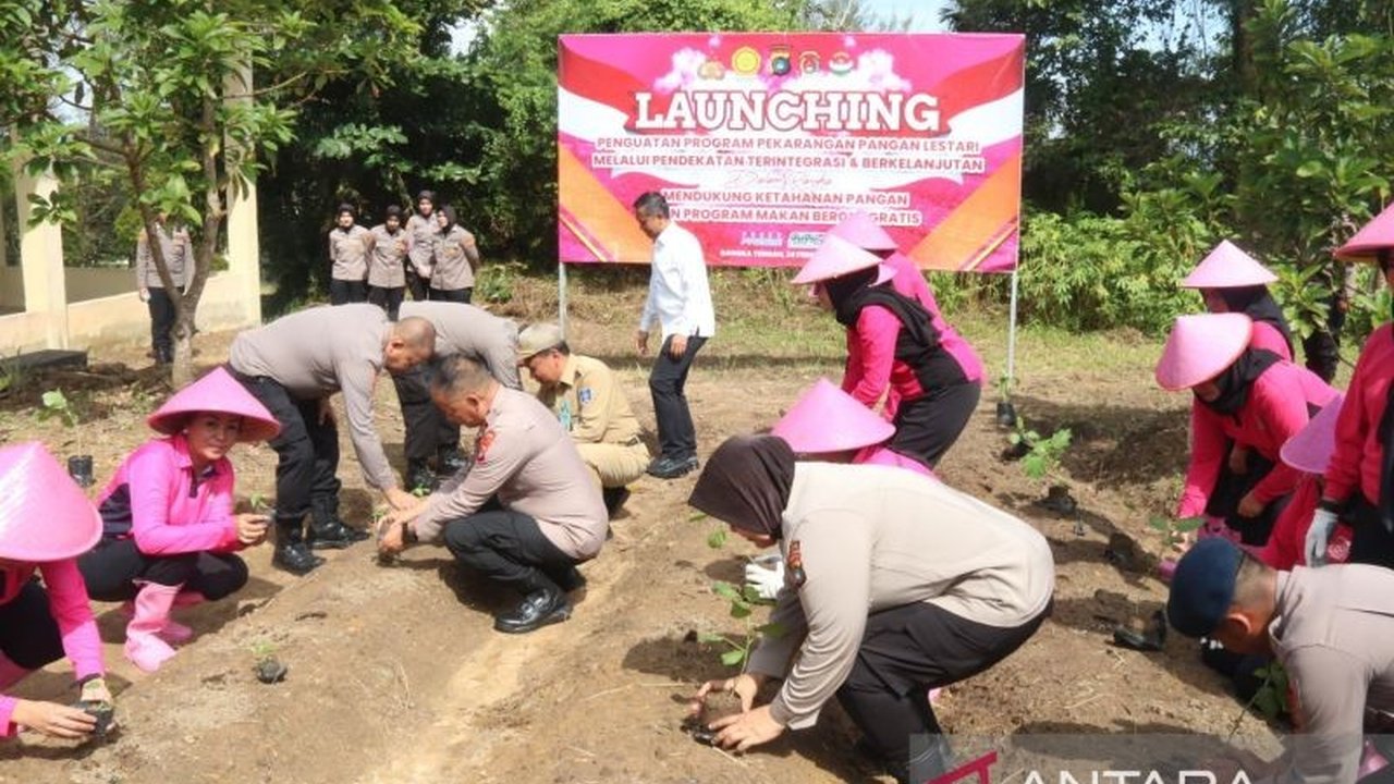 Polda Kepulauan Bangka Belitung berhasil melaksanakan program Pekarangan Pangan Lestari Polri dengan menanam berbagai bibit hortikultura dan melakukan budidaya ikan untuk mendukung ketahanan pangan dan kesejahteraan anggota.