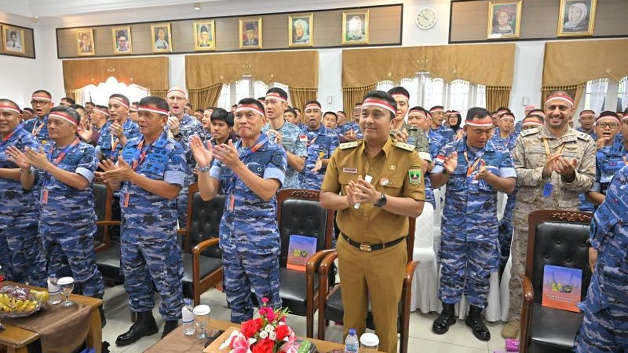 217 Perwira Siswa Sesko AU Gelar Kuliah Kerja Kejuangan di Sumatera Barat